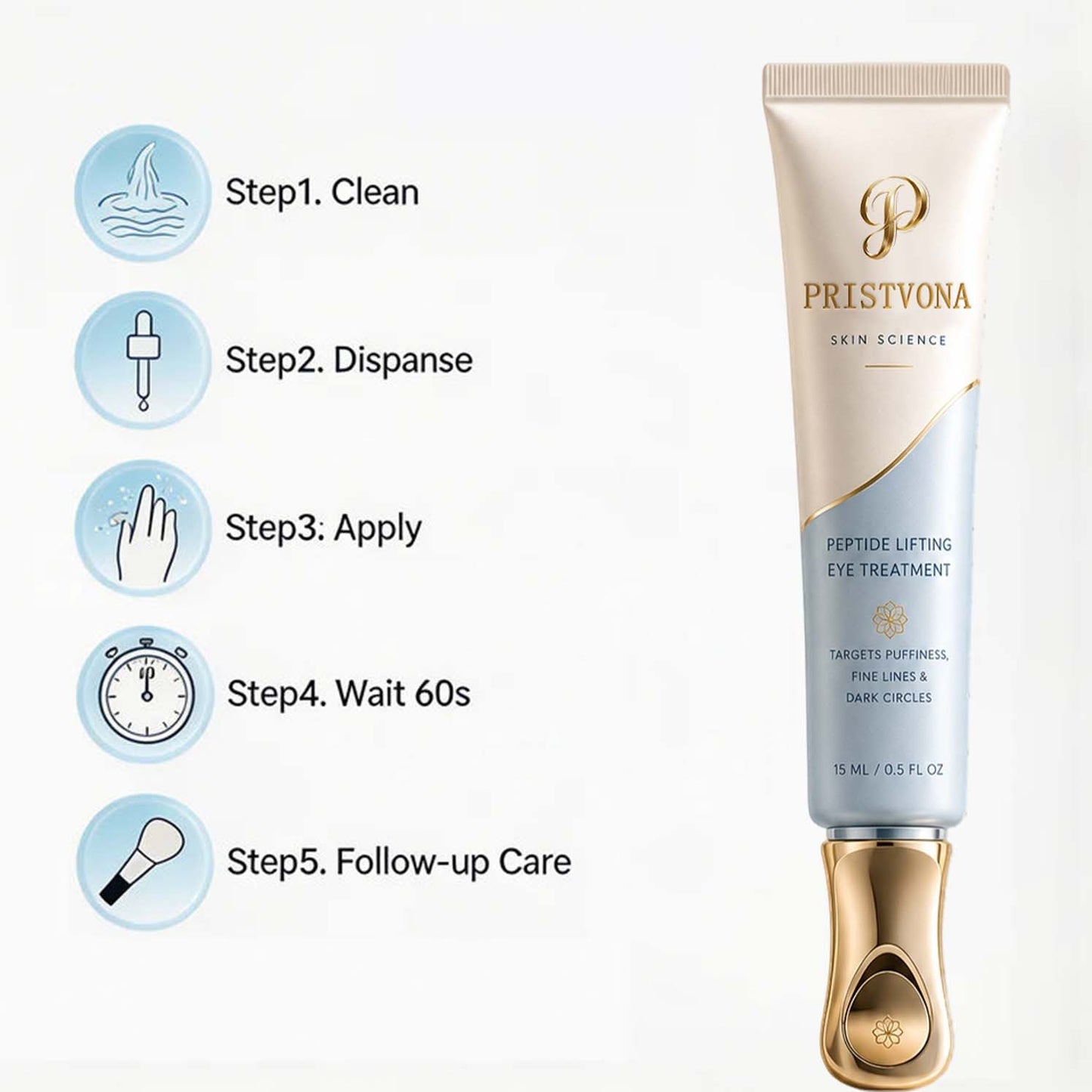Pristvona™ Instant Face Temporary Tightener – Instant visible results in 30 seconds