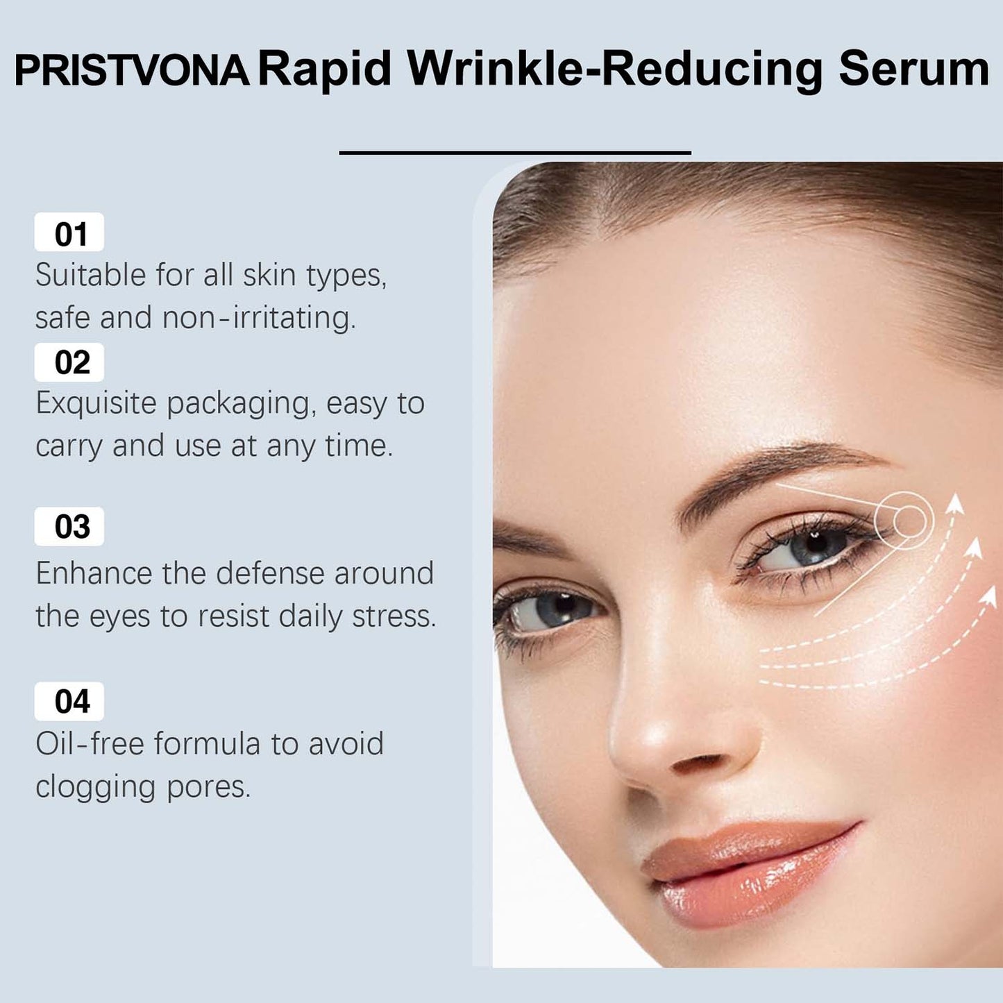 Pristvona™ Instant Face Temporary Tightener – Instant visible results in 30 seconds